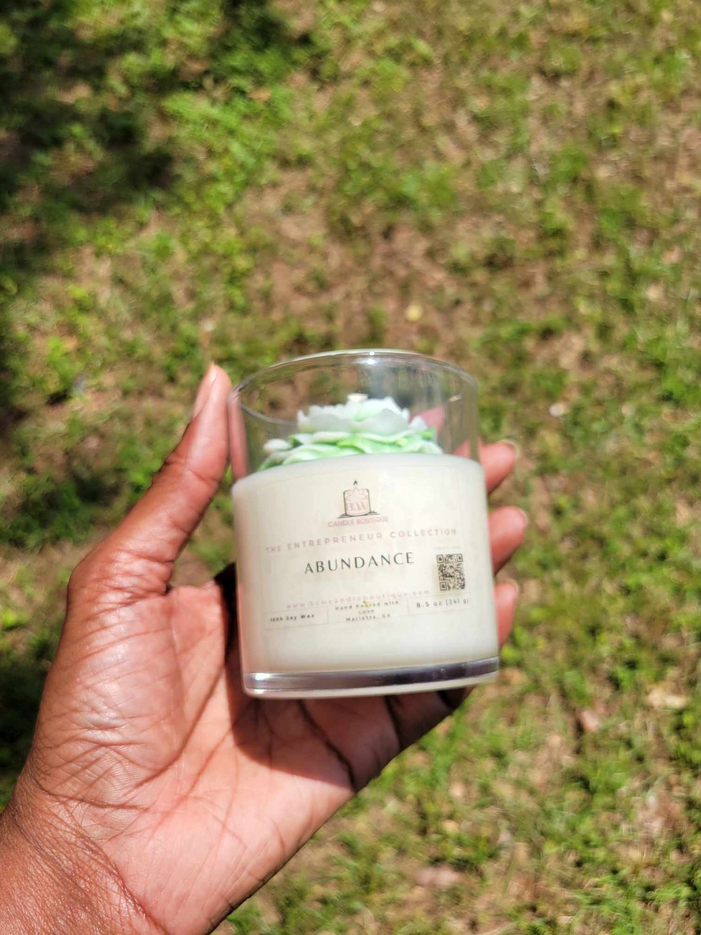 Natural Soy Candles Online: "Abundance" | Handmade Candles