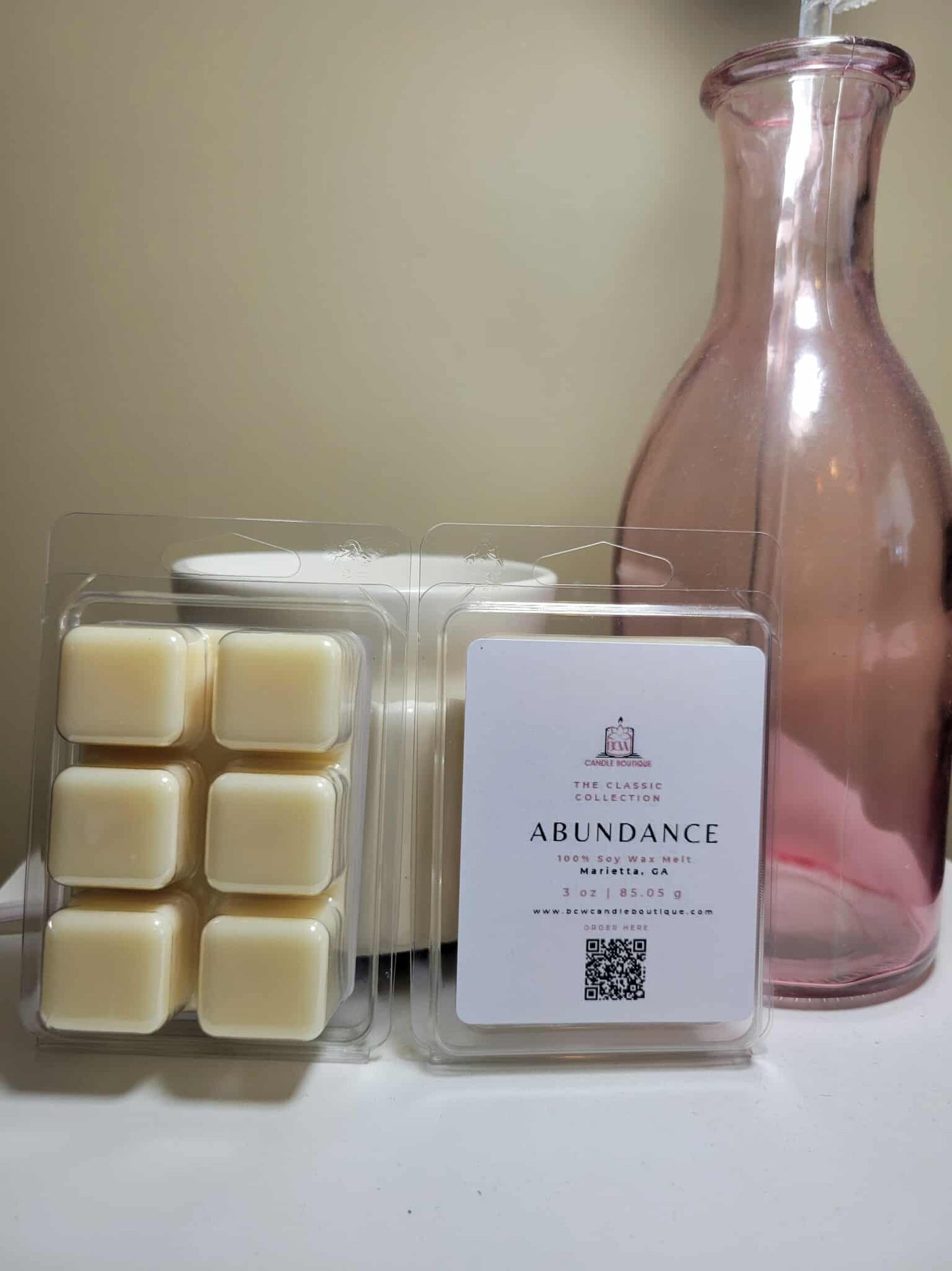 Natural Soy Wax Melts "Abundance" -3 oz.