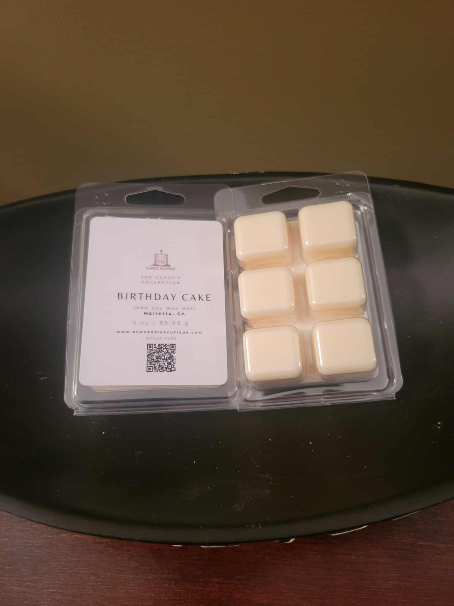 Natural Soy Wax Melts "Birthday Cake" -3 oz.