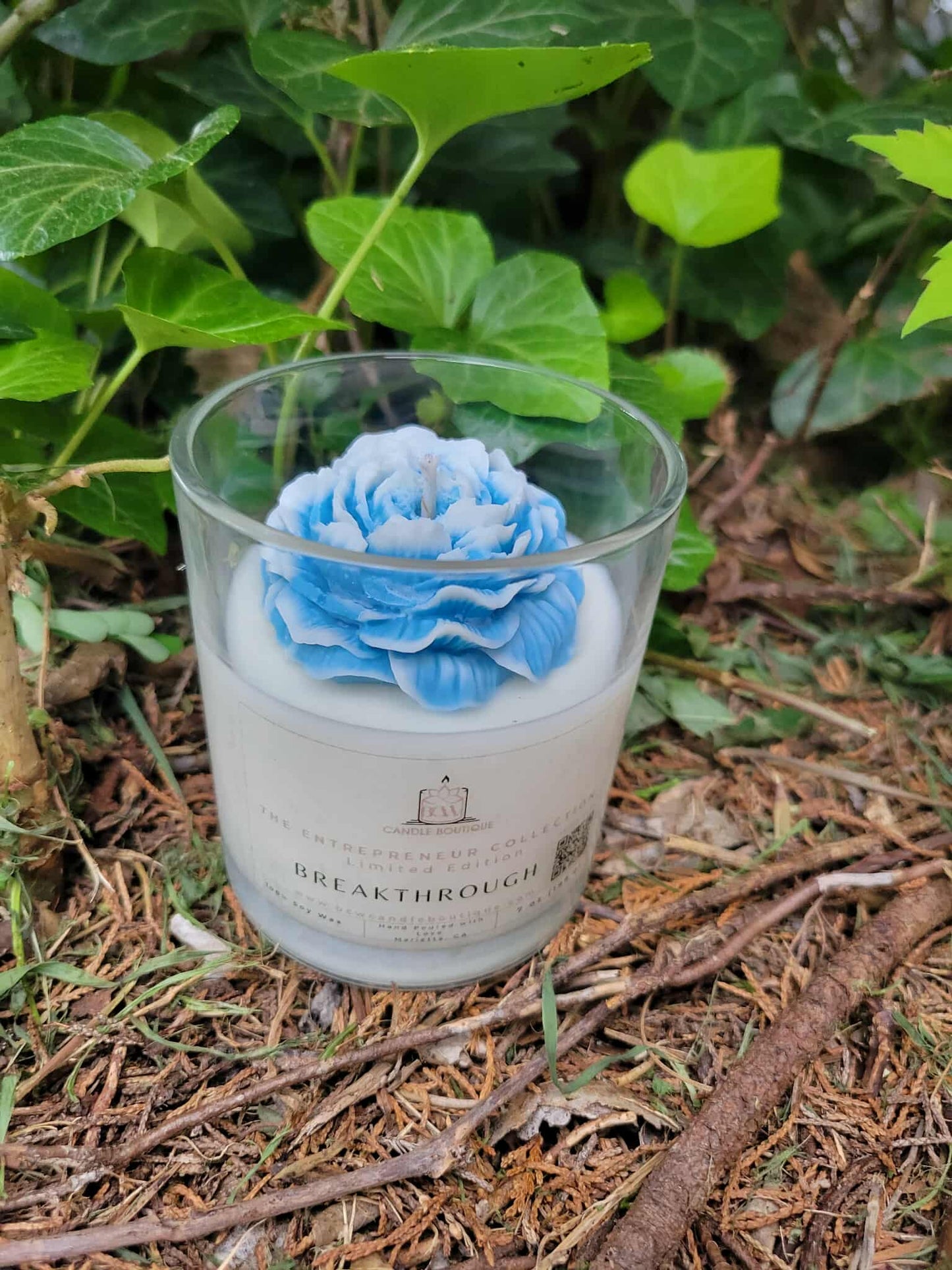 Natural Soy Wax Candles Online: "Breakthrough" | Handmade Candles