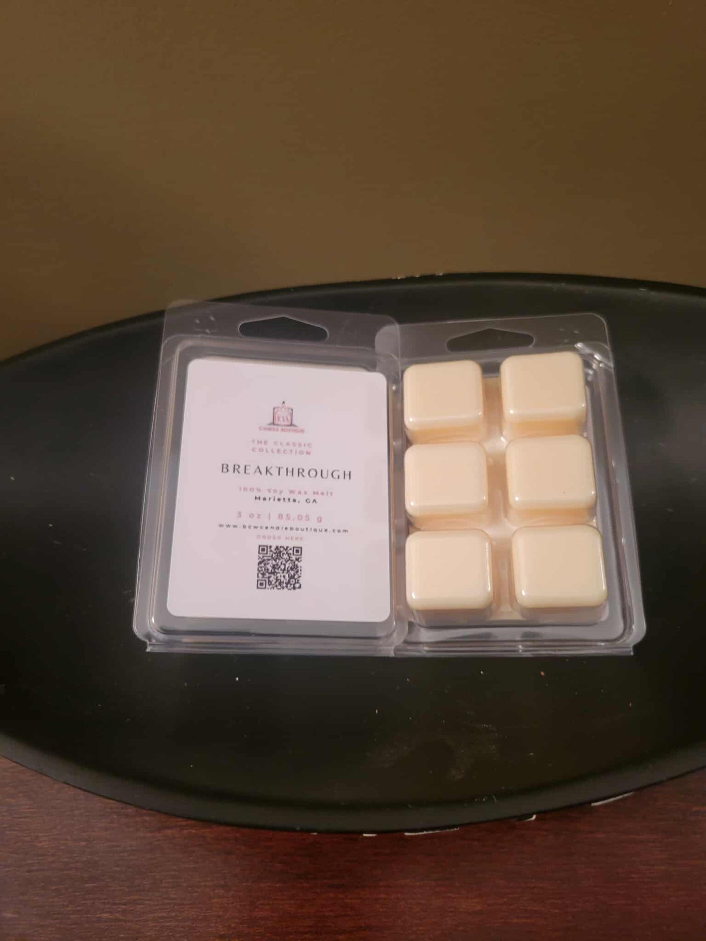Natural Soy Wax Melts "Breakthrough" -3 oz.