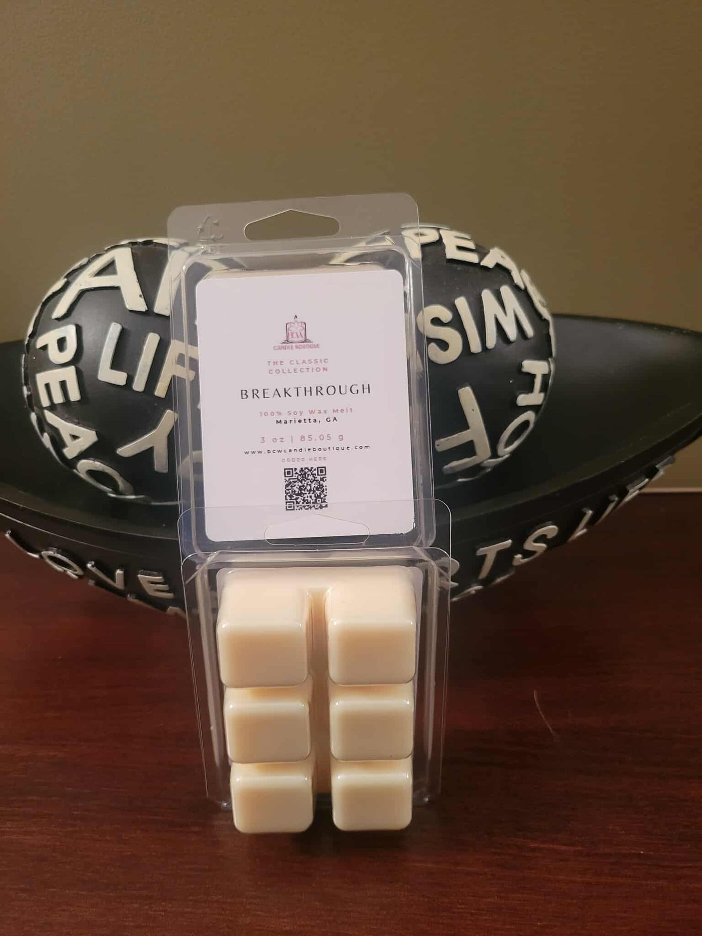 Natural Soy Wax Melts "Breakthrough" -3 oz.