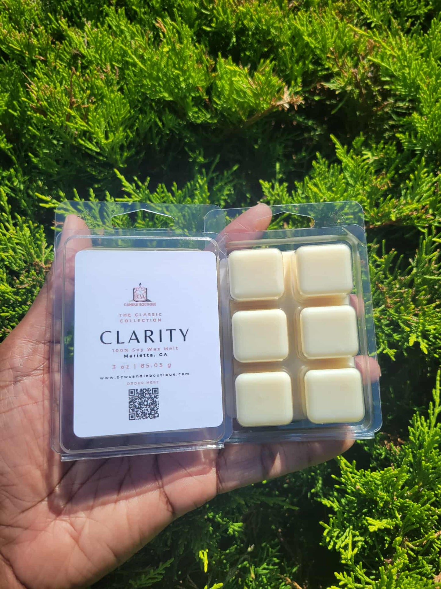 Natural Soy Wax Melts "Clarity" -3 oz.