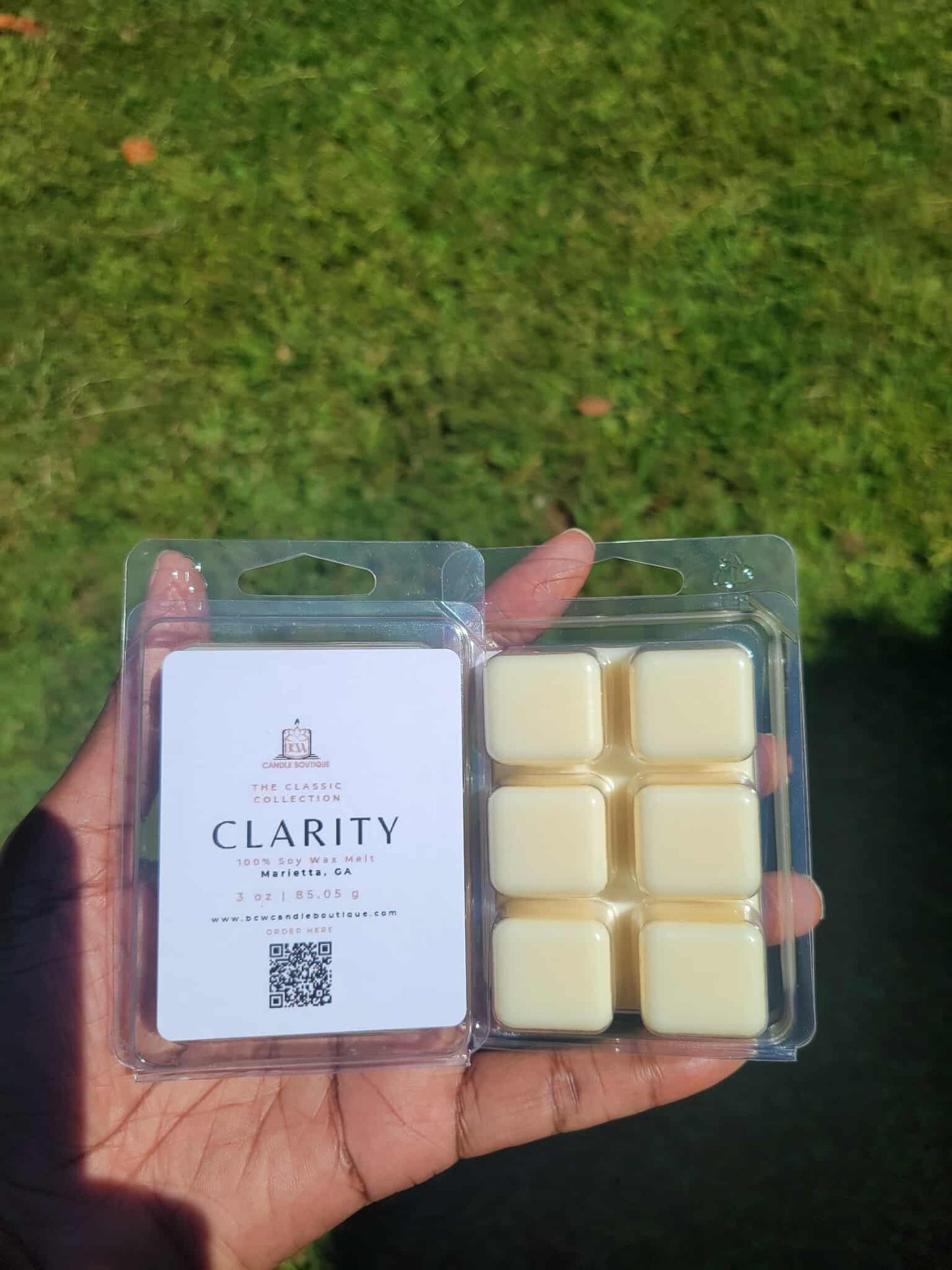 Natural Soy Wax Melts "Clarity" -3 oz.