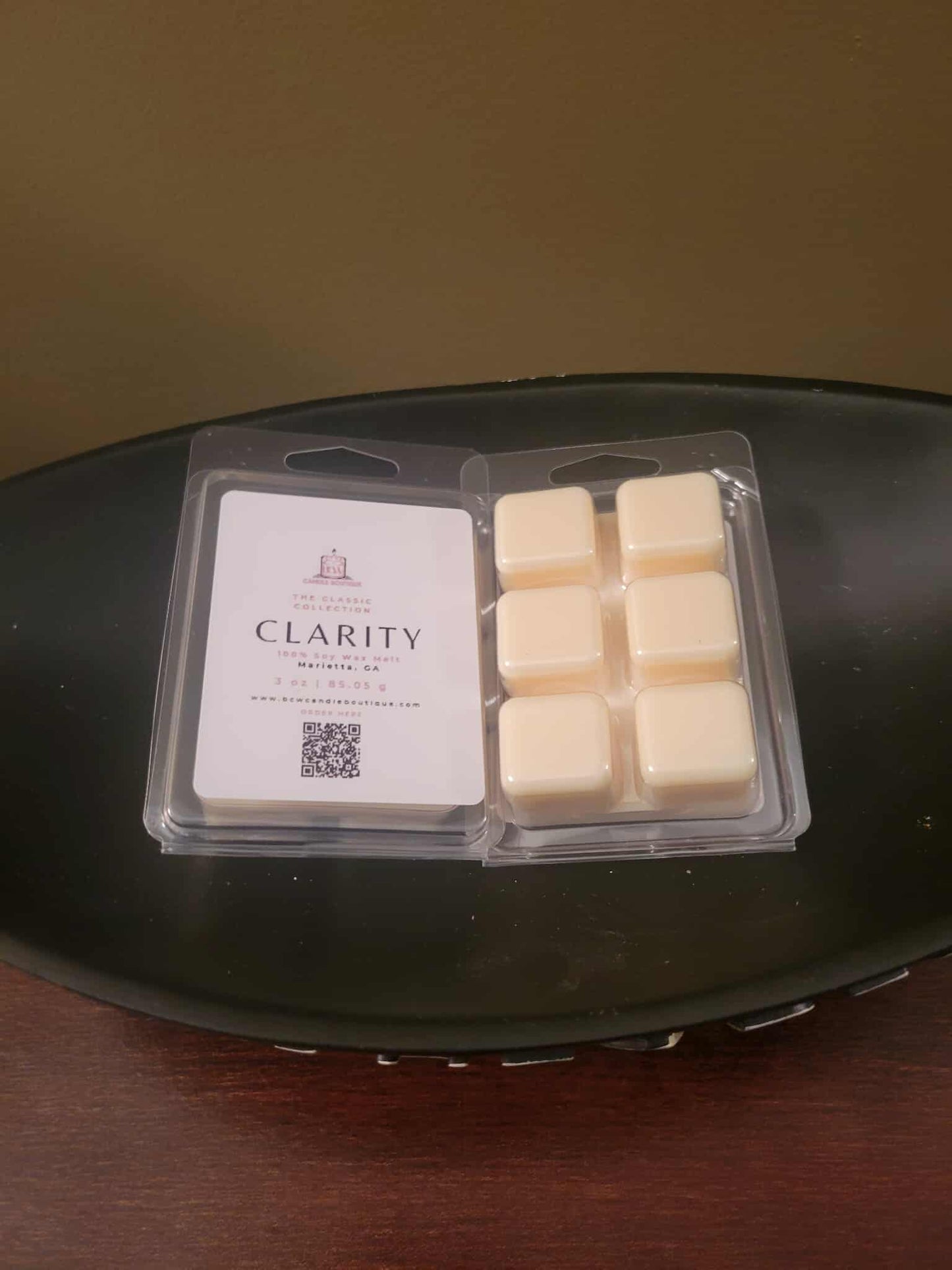 Natural Soy Wax Melts "Clarity" -3 oz.