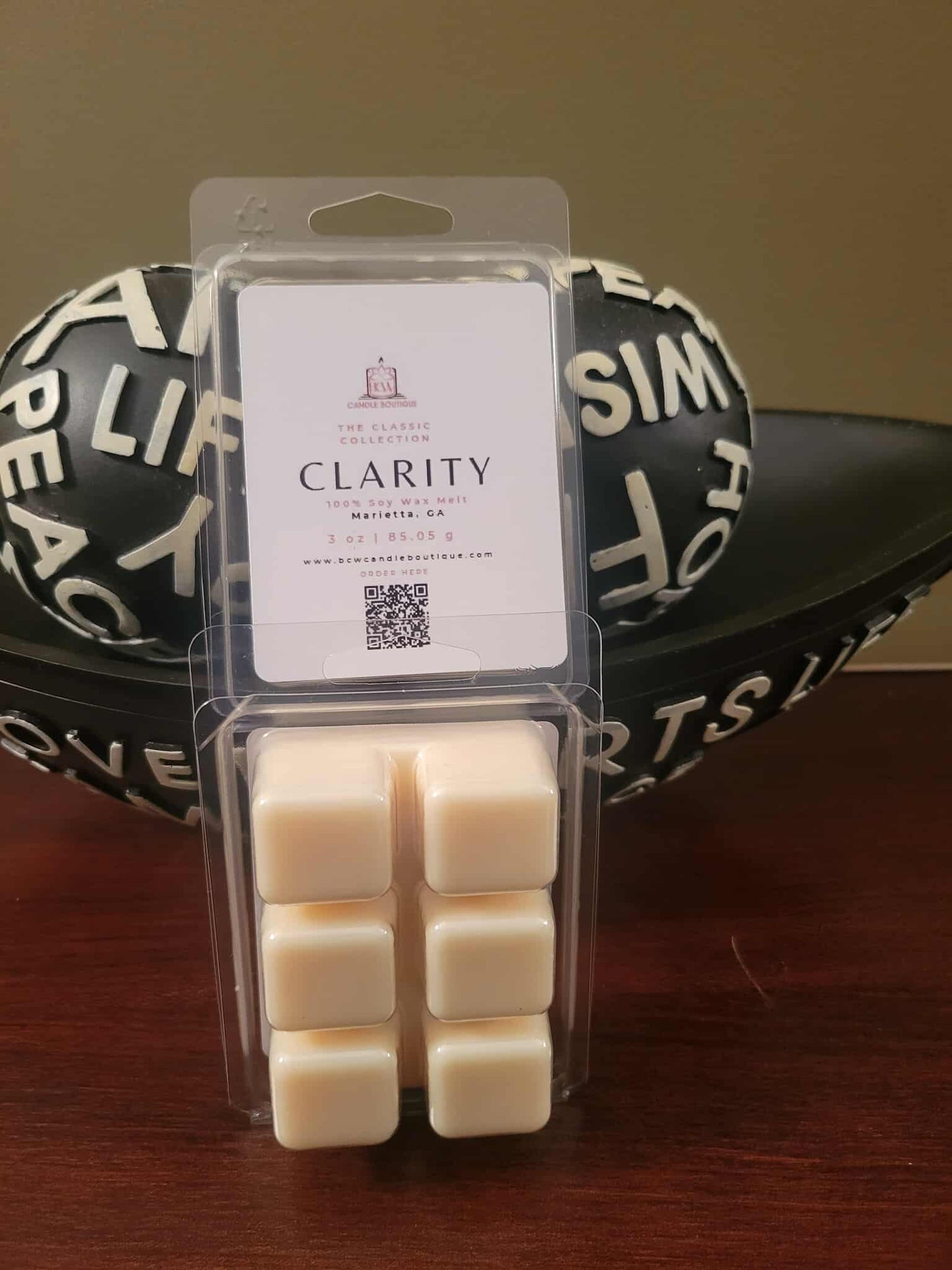 Natural Soy Wax Melts "Clarity" -3 oz.