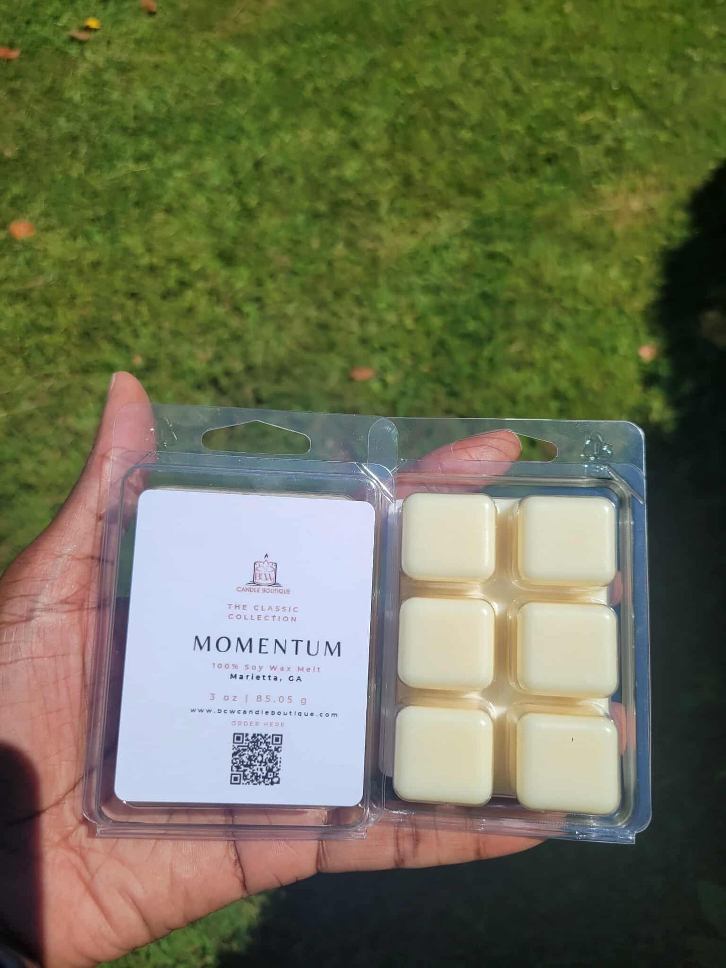 Natural Soy Wax Melts "Momentum" -3 oz.