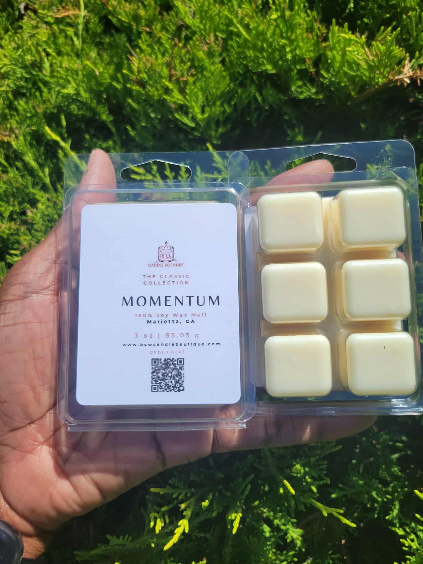 Natural Soy Wax Melts "Momentum" -3 oz.