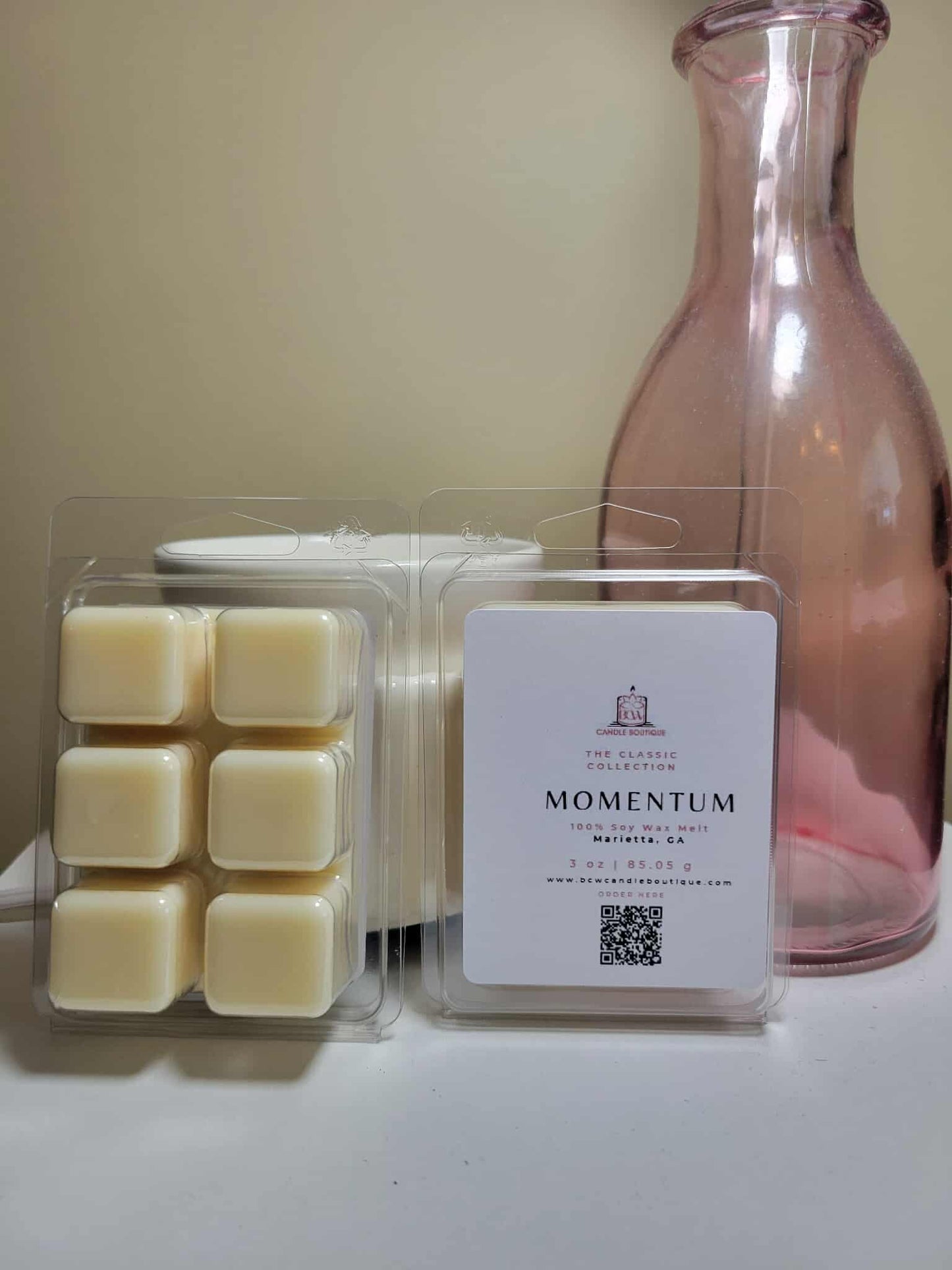 Natural Soy Wax Melts "Momentum" -3 oz.