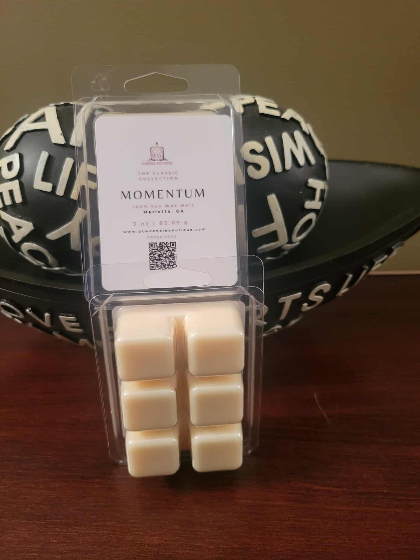 Natural Soy Wax Melts "Momentum" -3 oz.