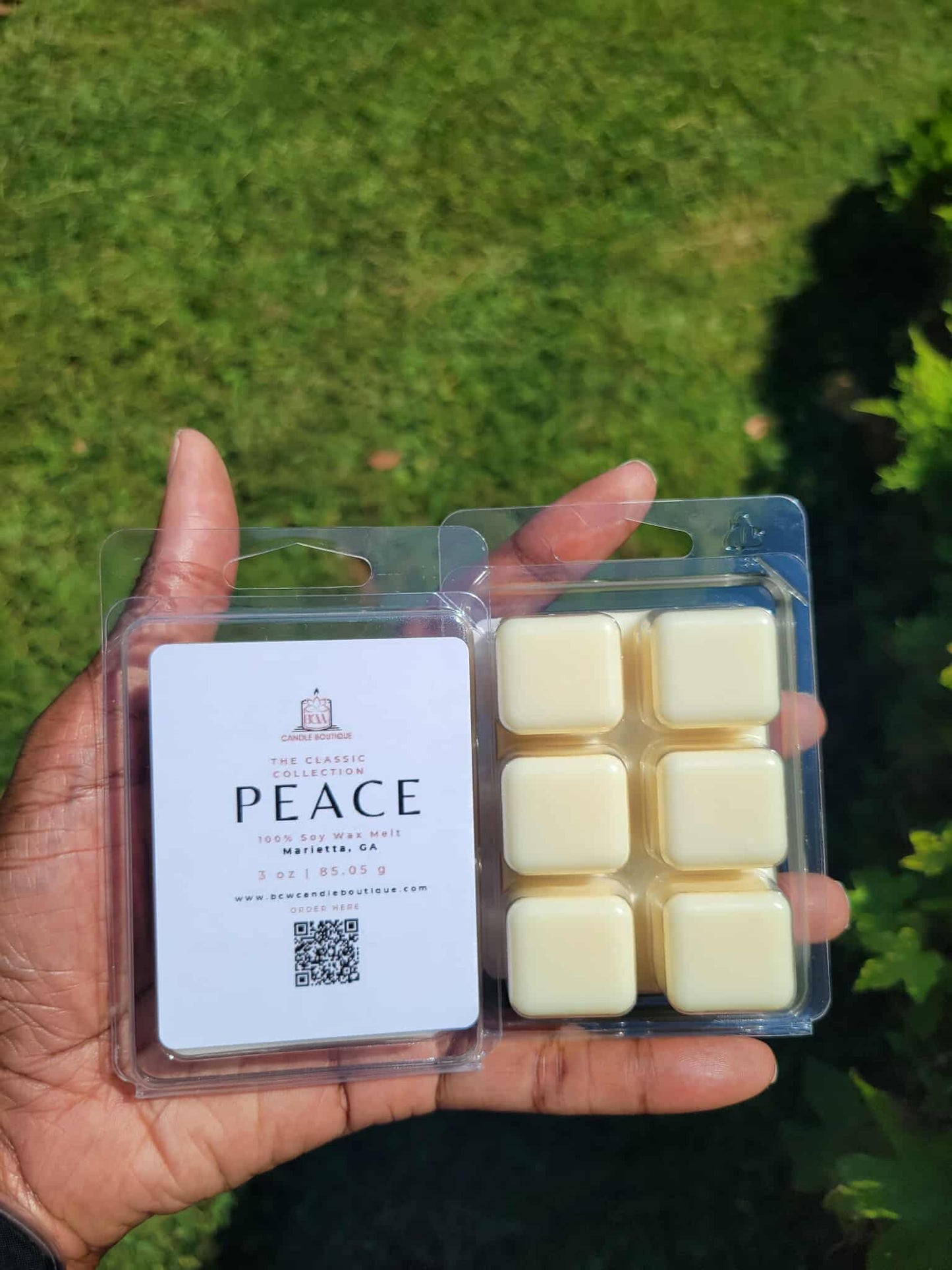 Natural Soy Wax Melts "Peace" -3 oz.