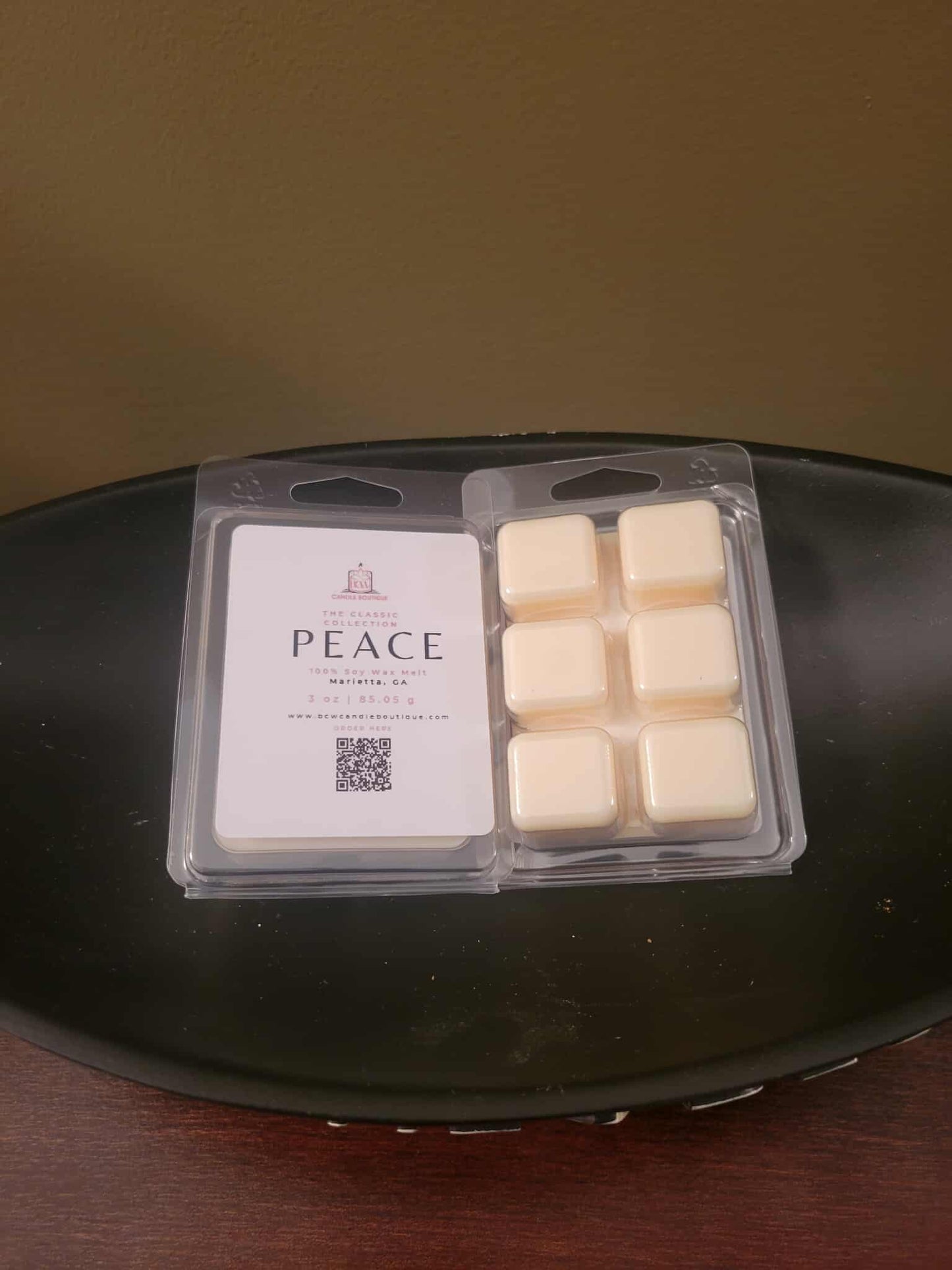Natural Soy Wax Melts "Peace" -3 oz.