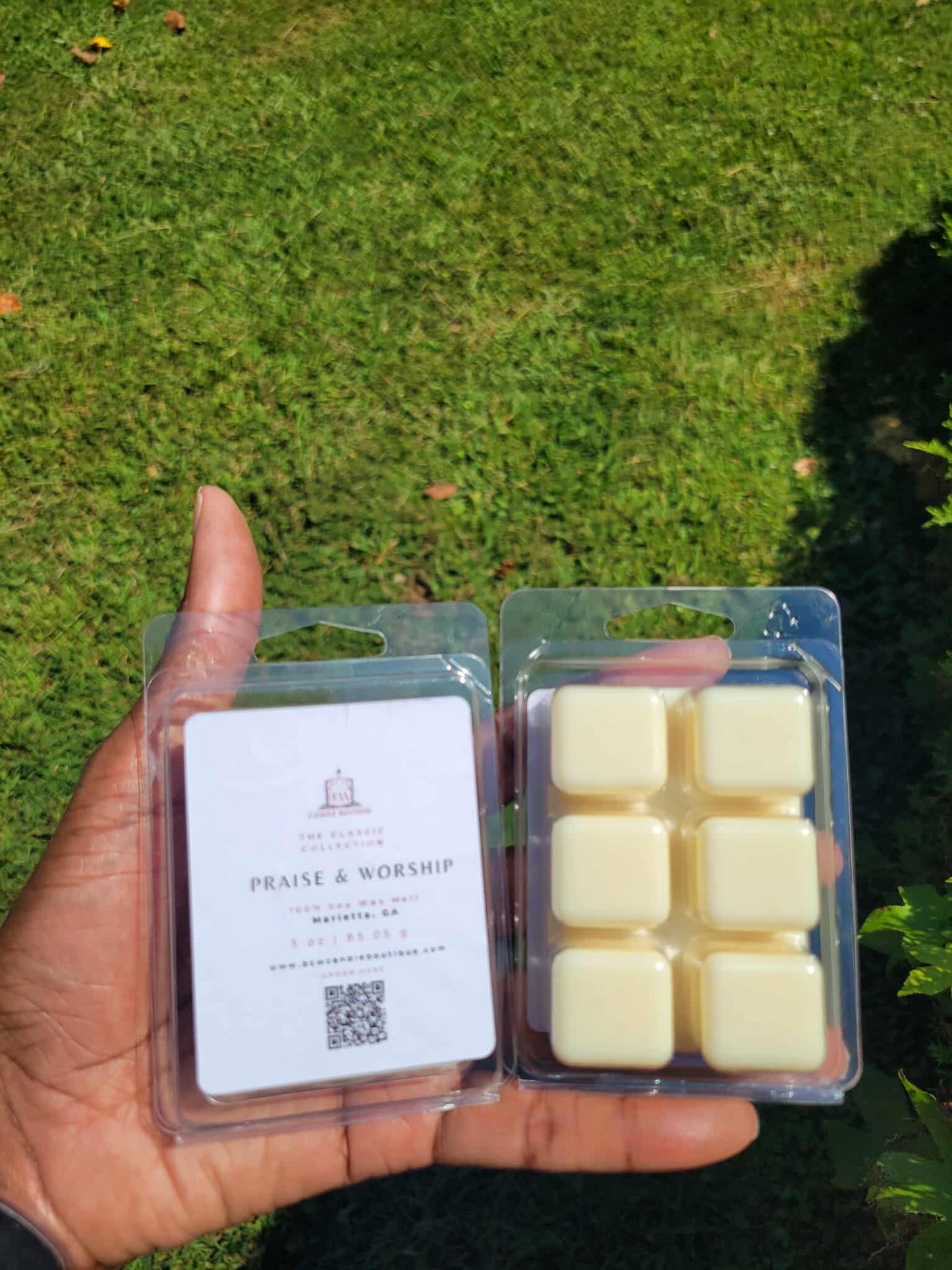 Natural Soy Wax Melts "Praise and Worship" -3 oz.