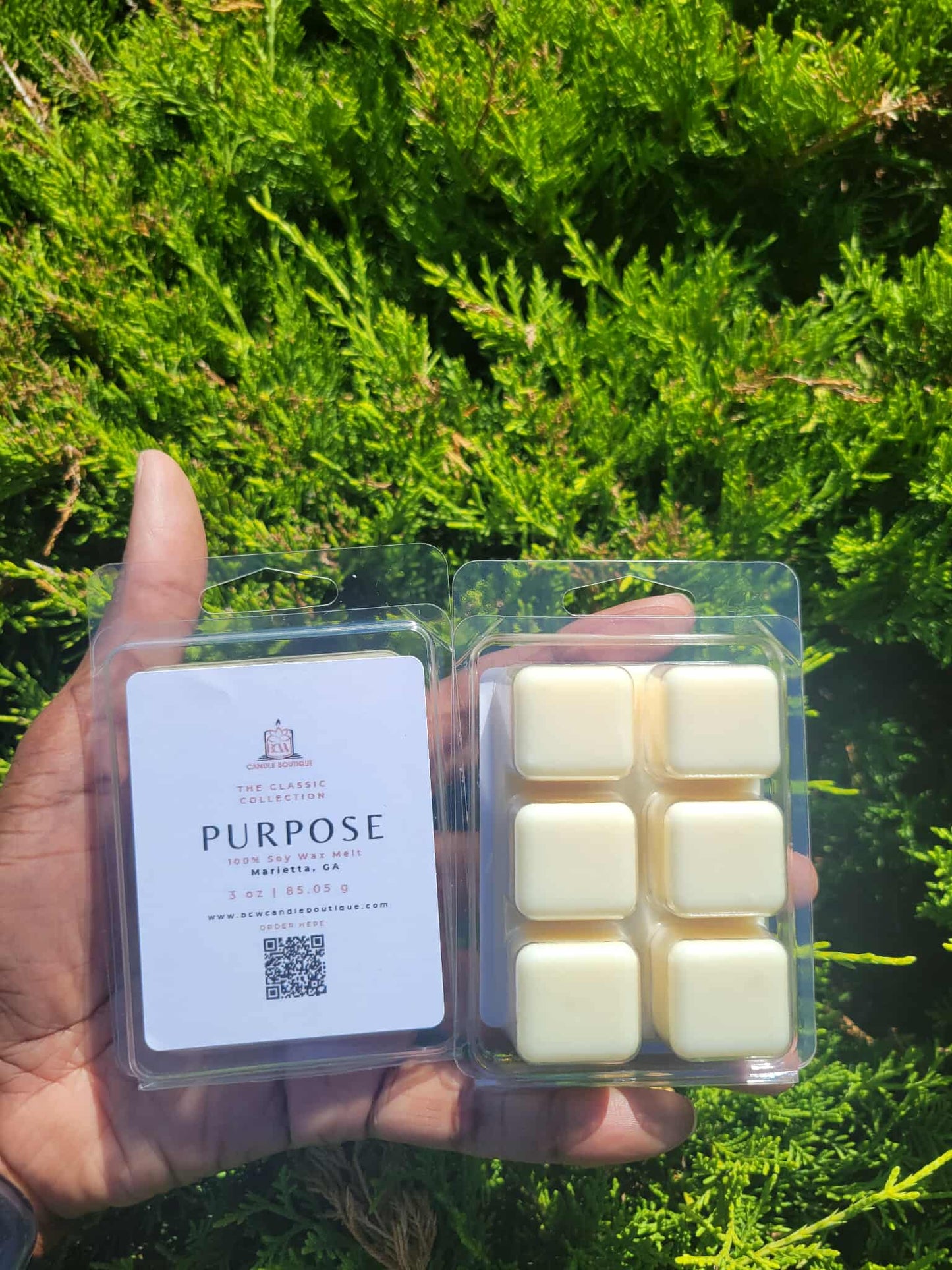 Natural Soy Wax Melts "Purpose" -3 oz.