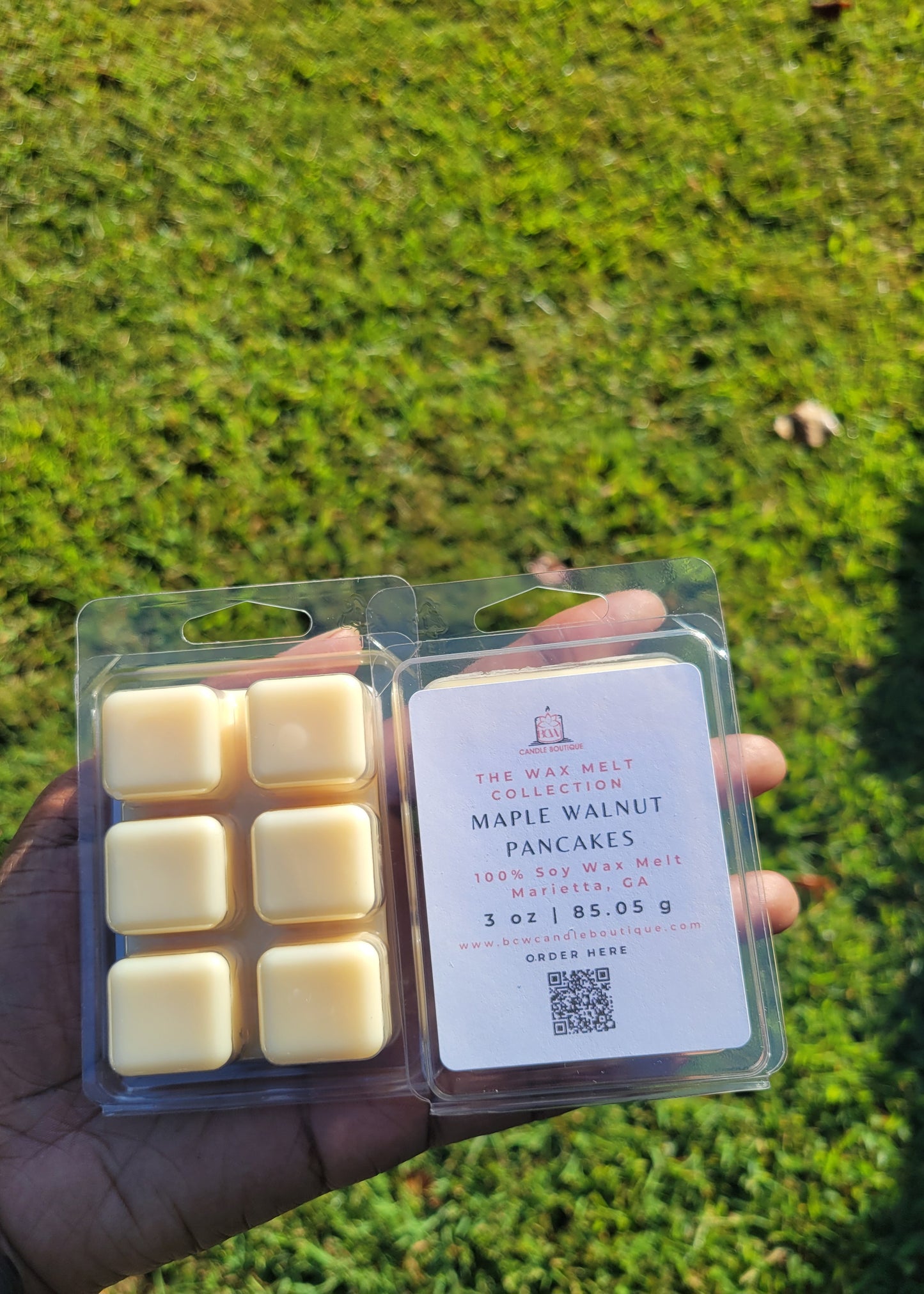 Natural Soy Wax Melts "Maple Walnut Pancakes" -3 oz.