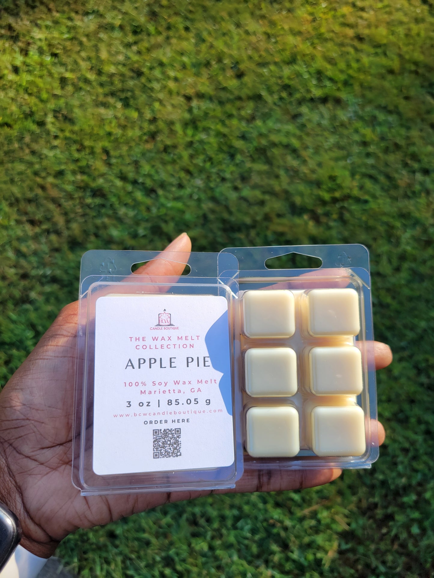 Natural Soy Wax Melts "Apple Pie" -3 oz.