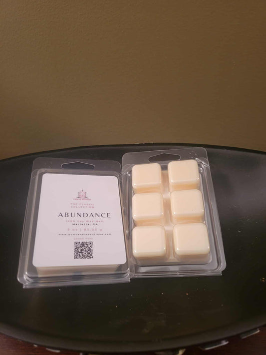 Natural Soy Wax Melts "Abundance" -3 oz.