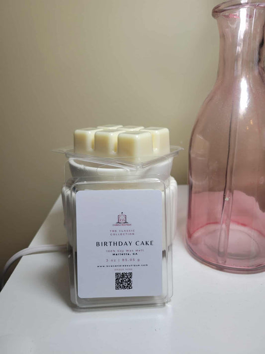Natural Soy Wax Melts "Birthday Cake" -3 oz.