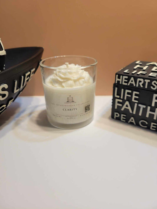 Natural Soy  Wax Candles Online: "Clarity" | Handmade Candles