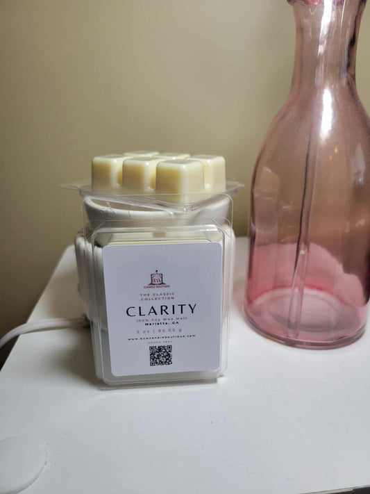Natural Soy Wax Melts "Clarity" -3 oz.