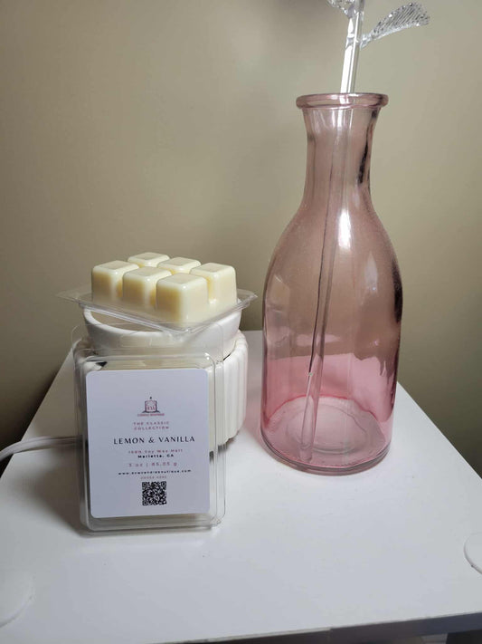 Natural Soy Wax Melts "Lemon & Vanilla" -3 oz.