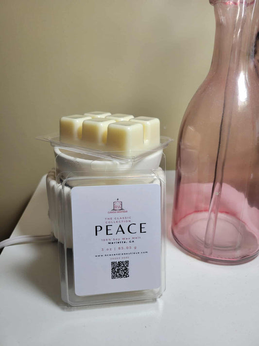 Natural Soy Wax Melts "Peace" -3 oz.