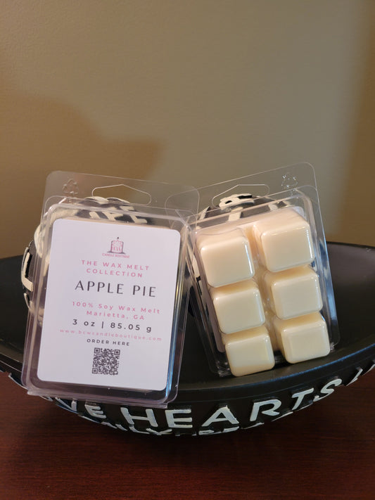 Natural Soy Wax Melts "Apple Pie" -3 oz.