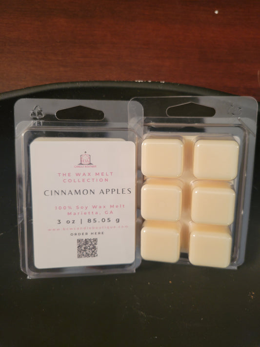 Natural Soy Wax Melts "Cinnamon Apple" -3 oz.