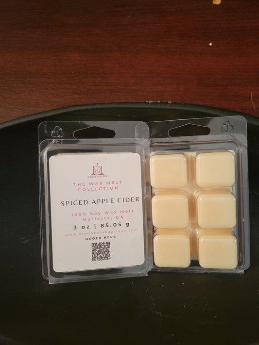 Natural Soy Wax Melts "Spiced Apple Cider" -3 oz.
