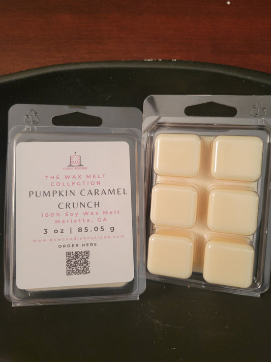 Natural Soy Wax Melts "Pumpkin Caramel Crunch" -3 oz.
